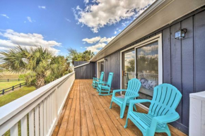 Chic Edisto Island Duplex - Half Mi to Beach!